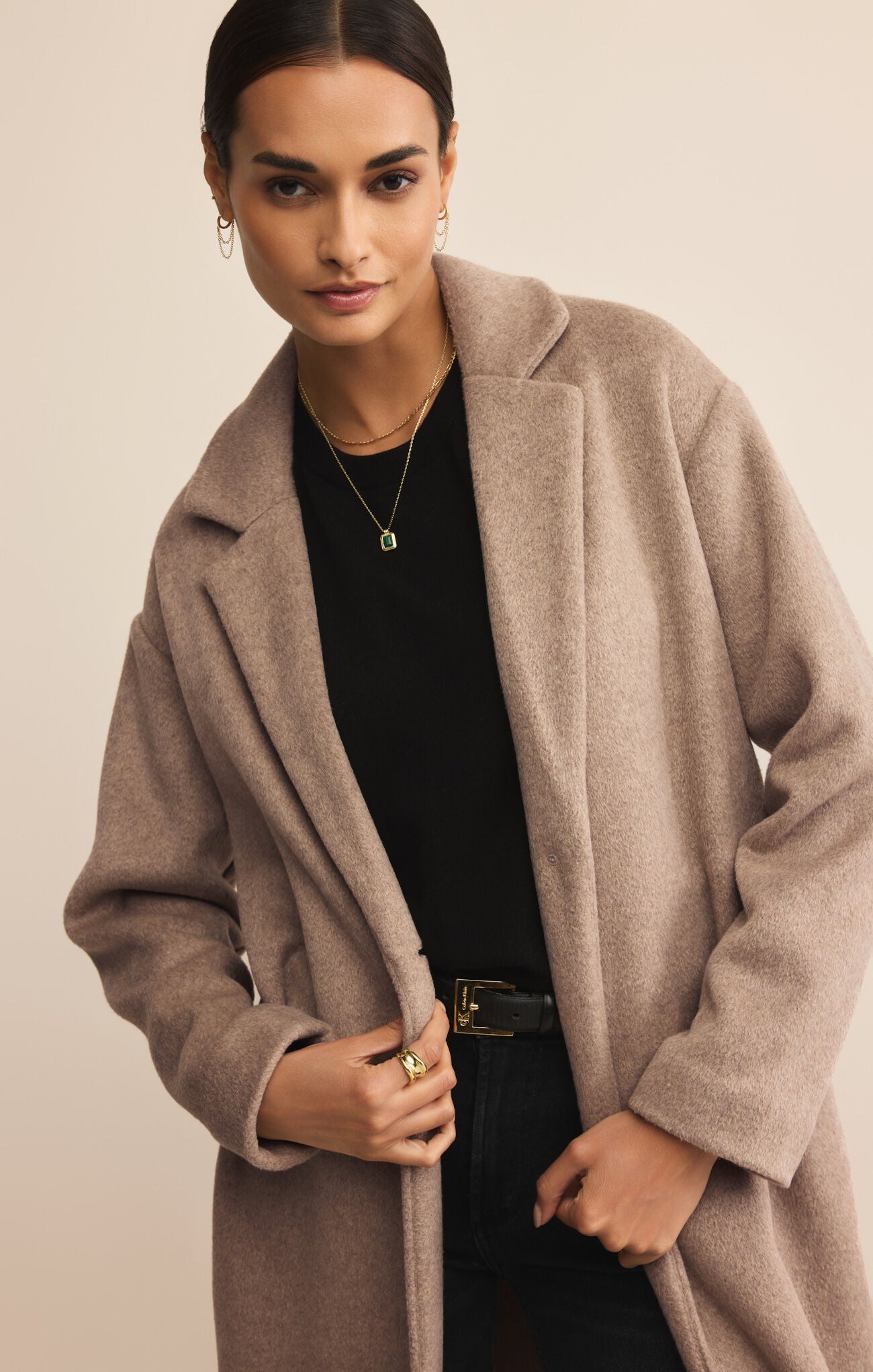 Mason Luxe Coat |Smokey|