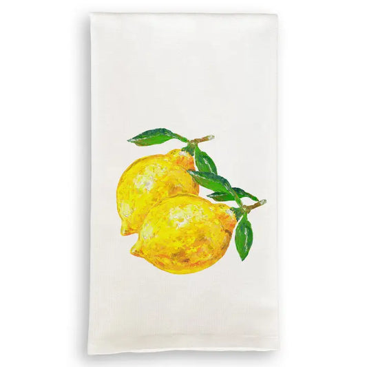 Two Lemon Dish Towel