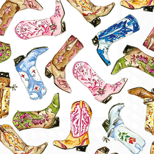 Cocktail Napkin |Boot Scootin|
