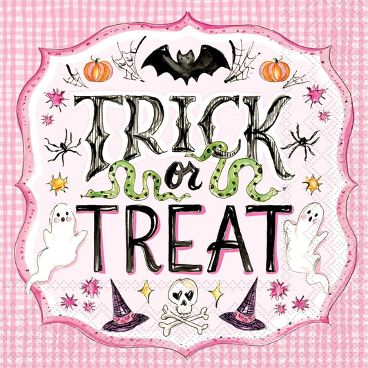 Cocktail Napkin |Trick or Treat|