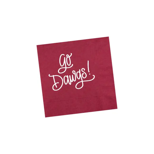 Go Dawgs |Napkins|