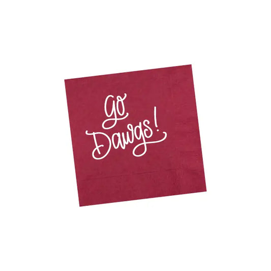 Go Dawgs |Napkins|