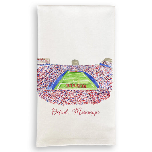 Ole Miss Stadium Dishtowel