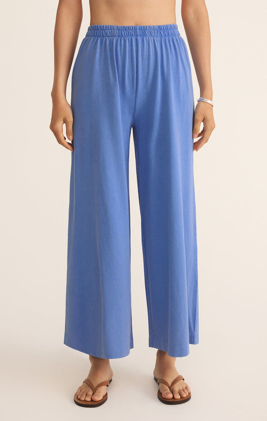 Scout Jersey Flare Pant |Bay Blue|
