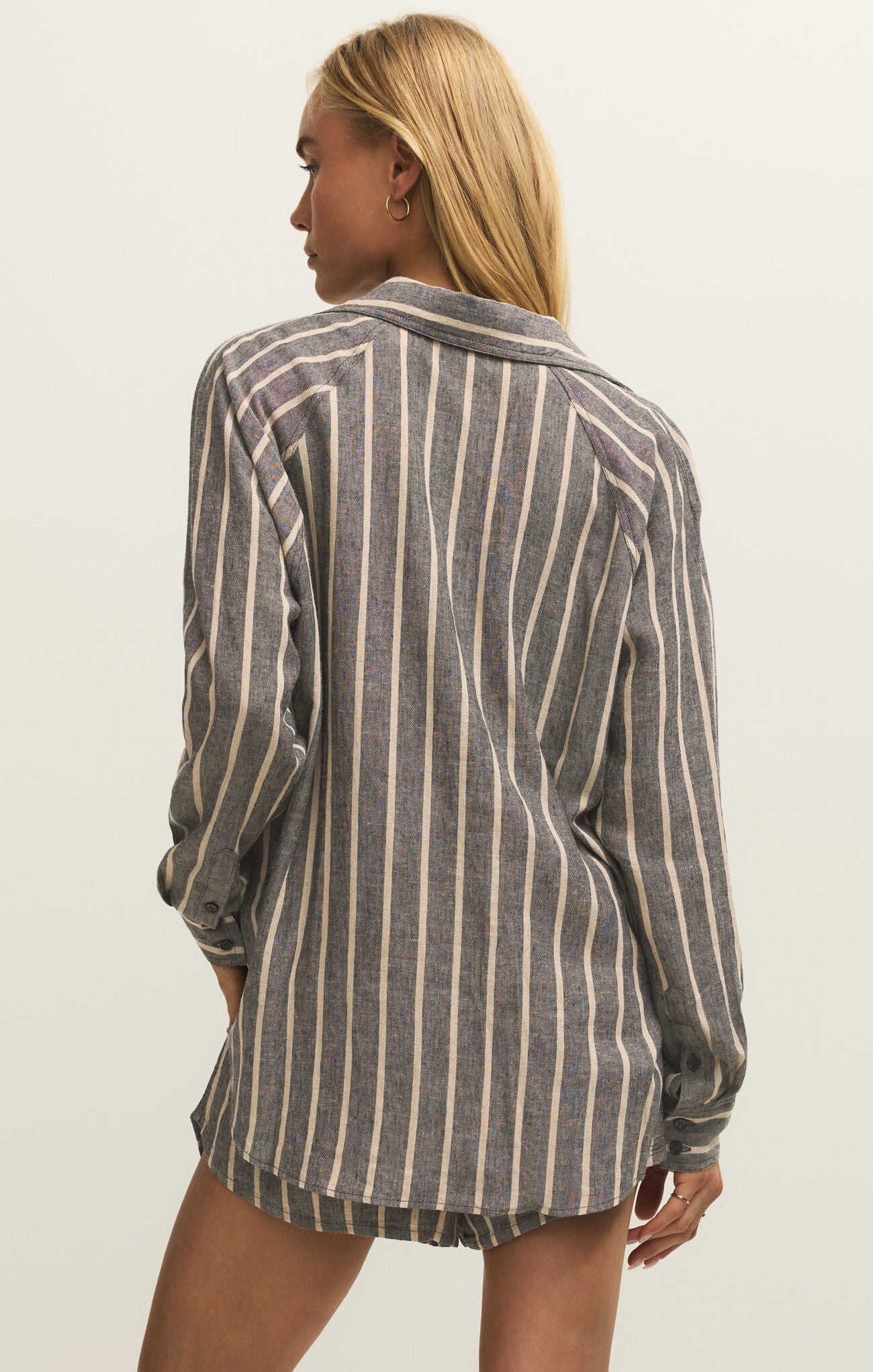 The Perfect Line Top |Black Stripe|