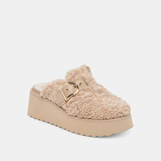 Lelani Plush Clog |Natural|