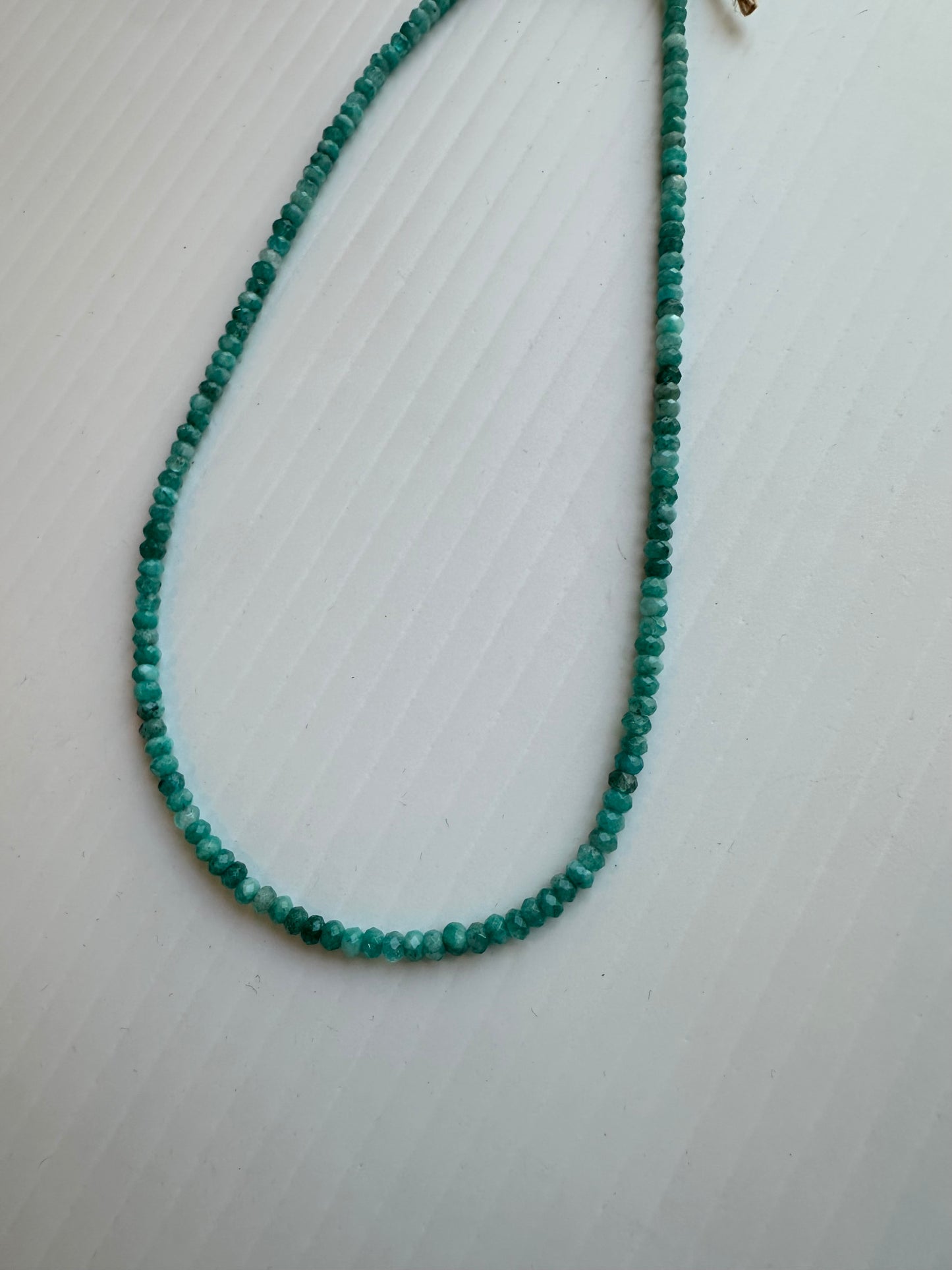 Mini Beaded Gemstone Necklace