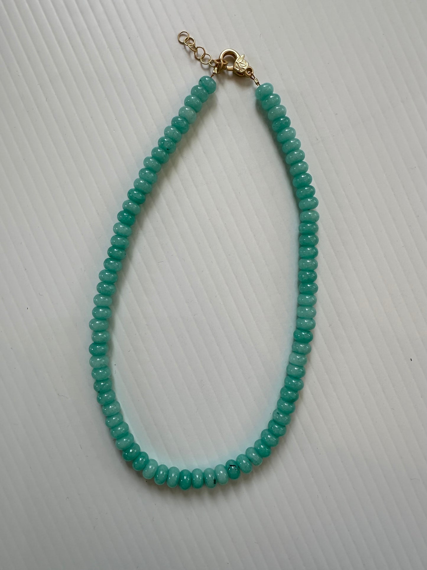 Beaded Gemstone Necklace