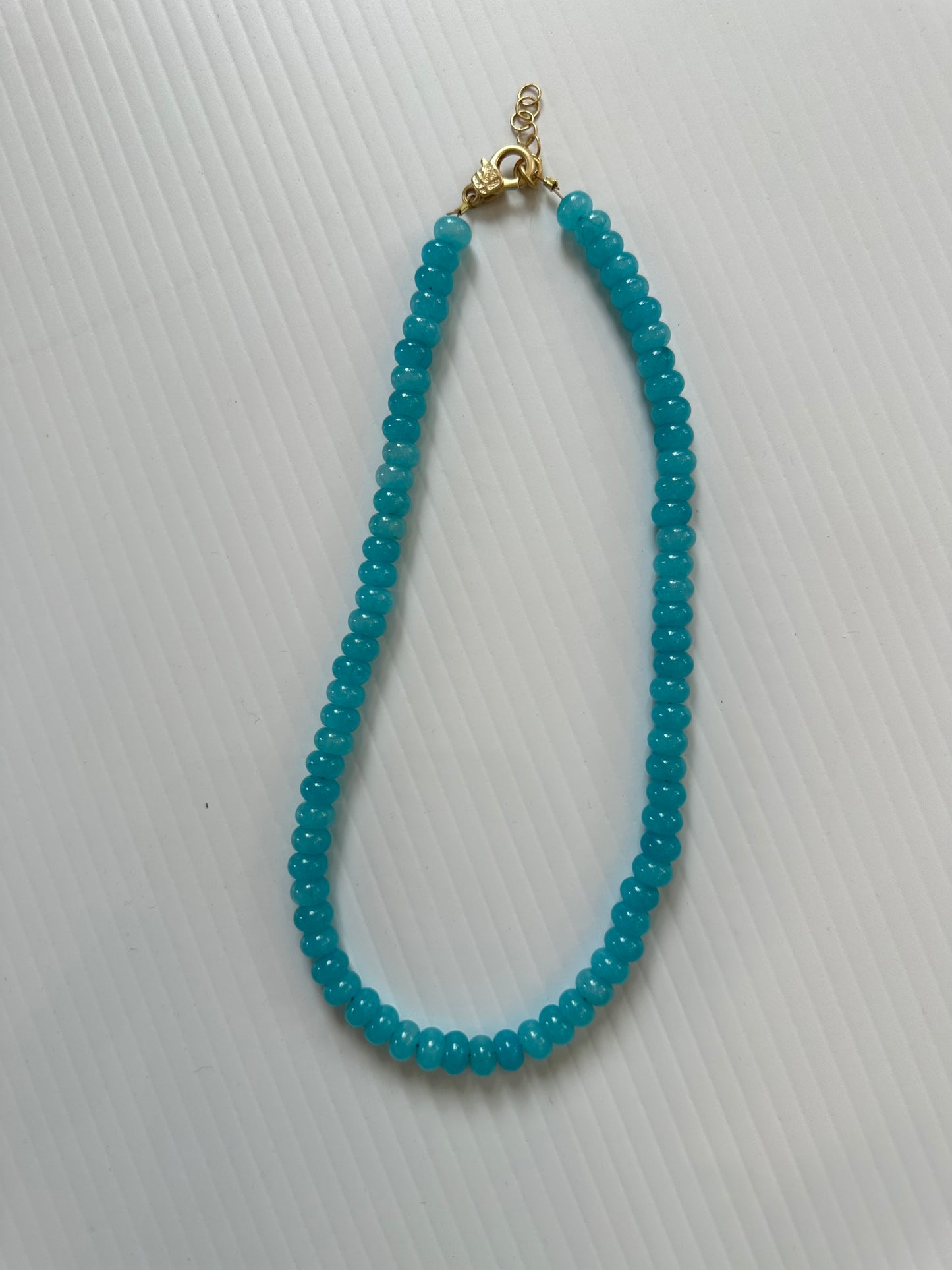 Beaded Gemstone Necklace