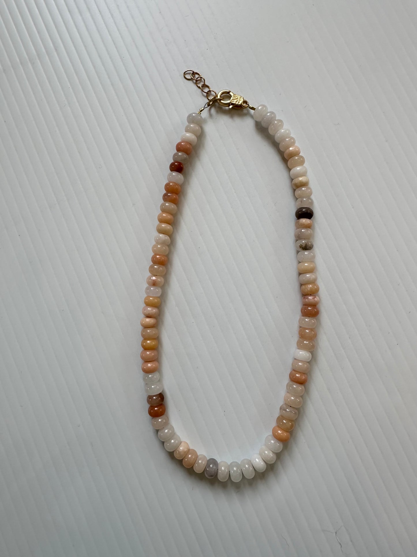 Beaded Gemstone Necklace