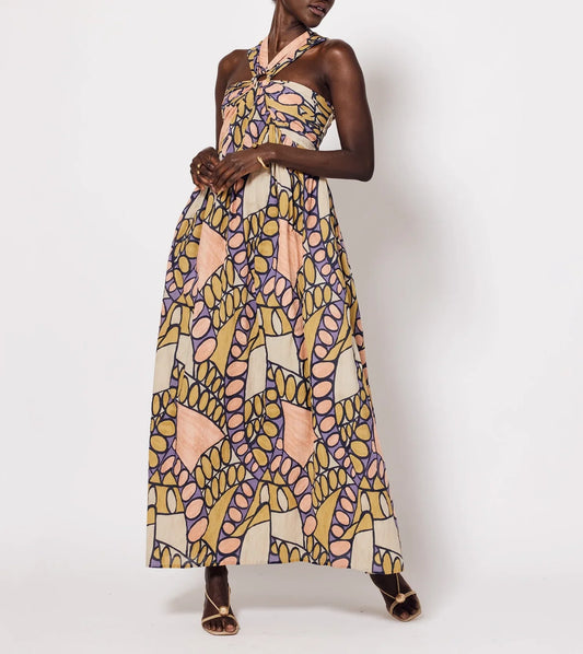 Zola Maxi Dress |Saguaro Print|