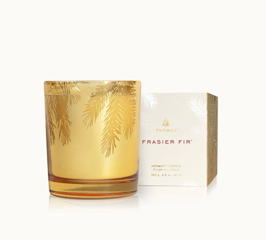 Frasier Fir Gilded Poured Candle
