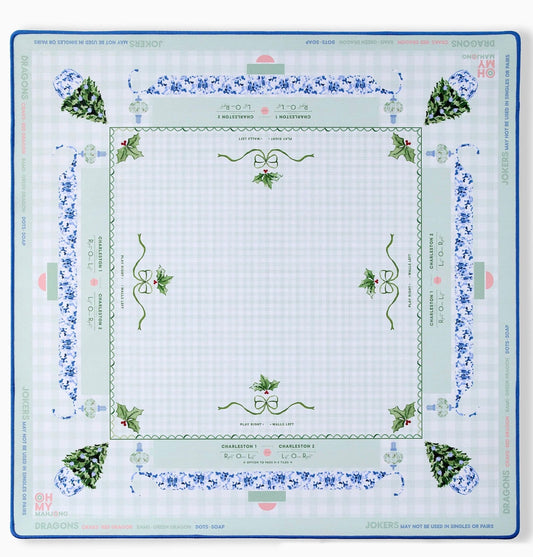 Holly Jolly Mahjong Mat