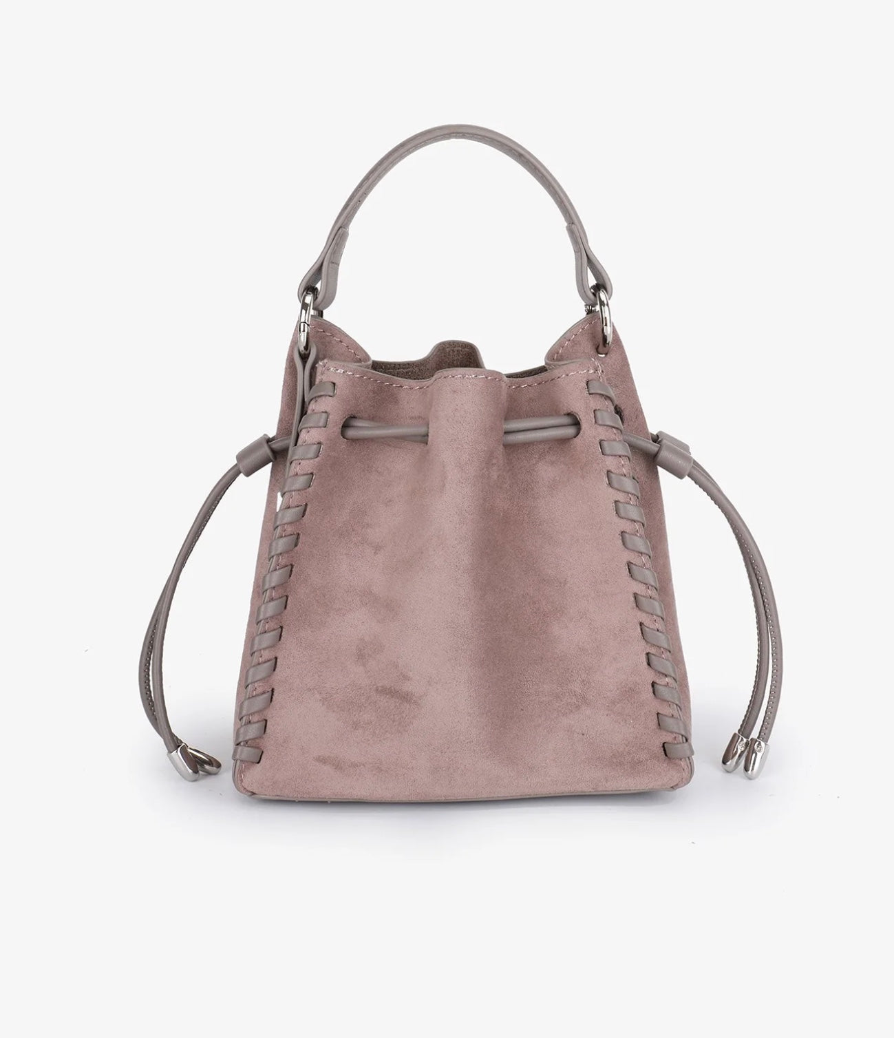Fallon Mini Suede Bucket Bag