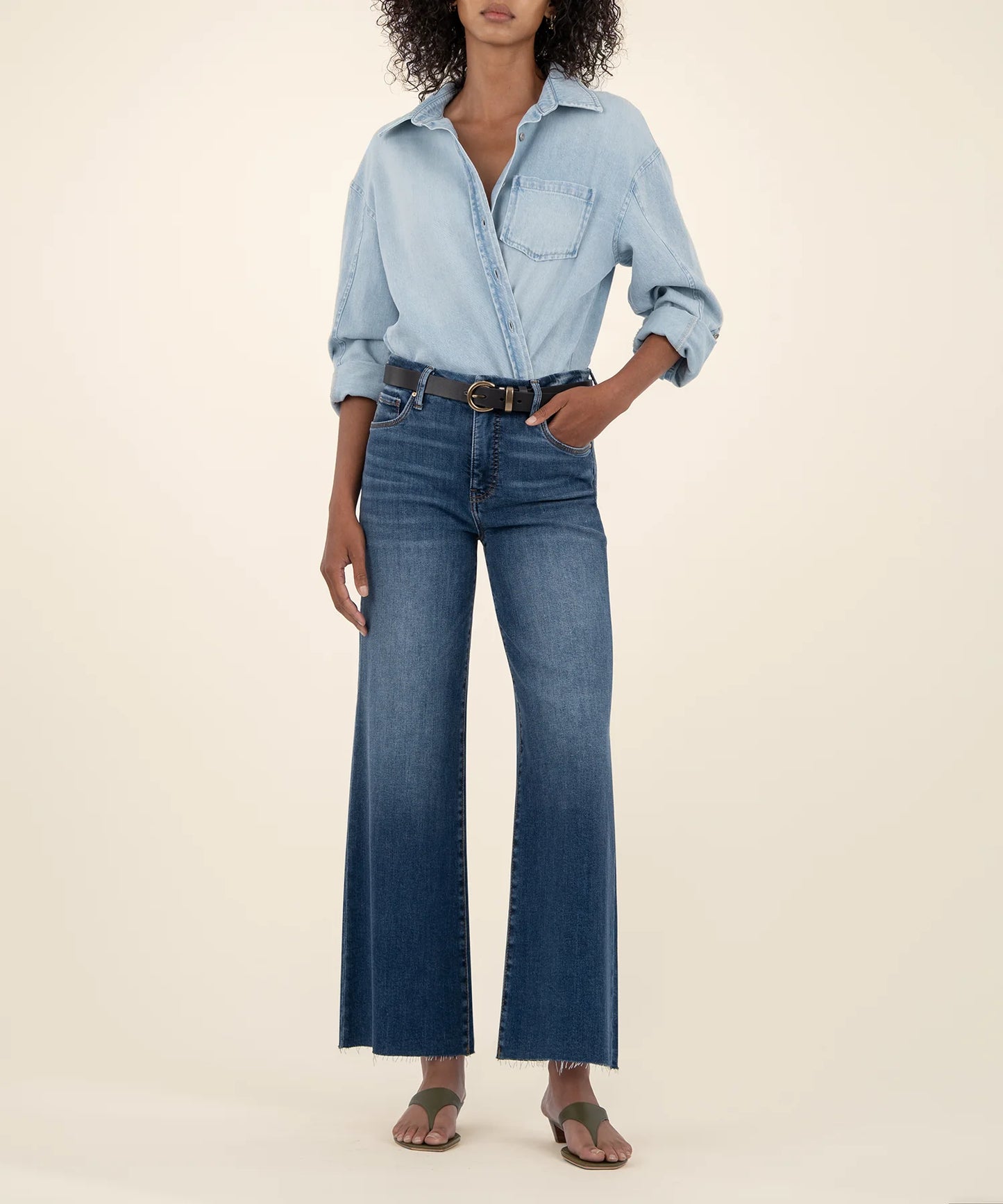 Meg Wide Leg |Inexhaustible Wash|