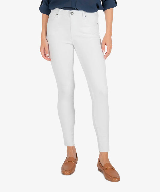 Connie High Rise Skinny |Optic White|