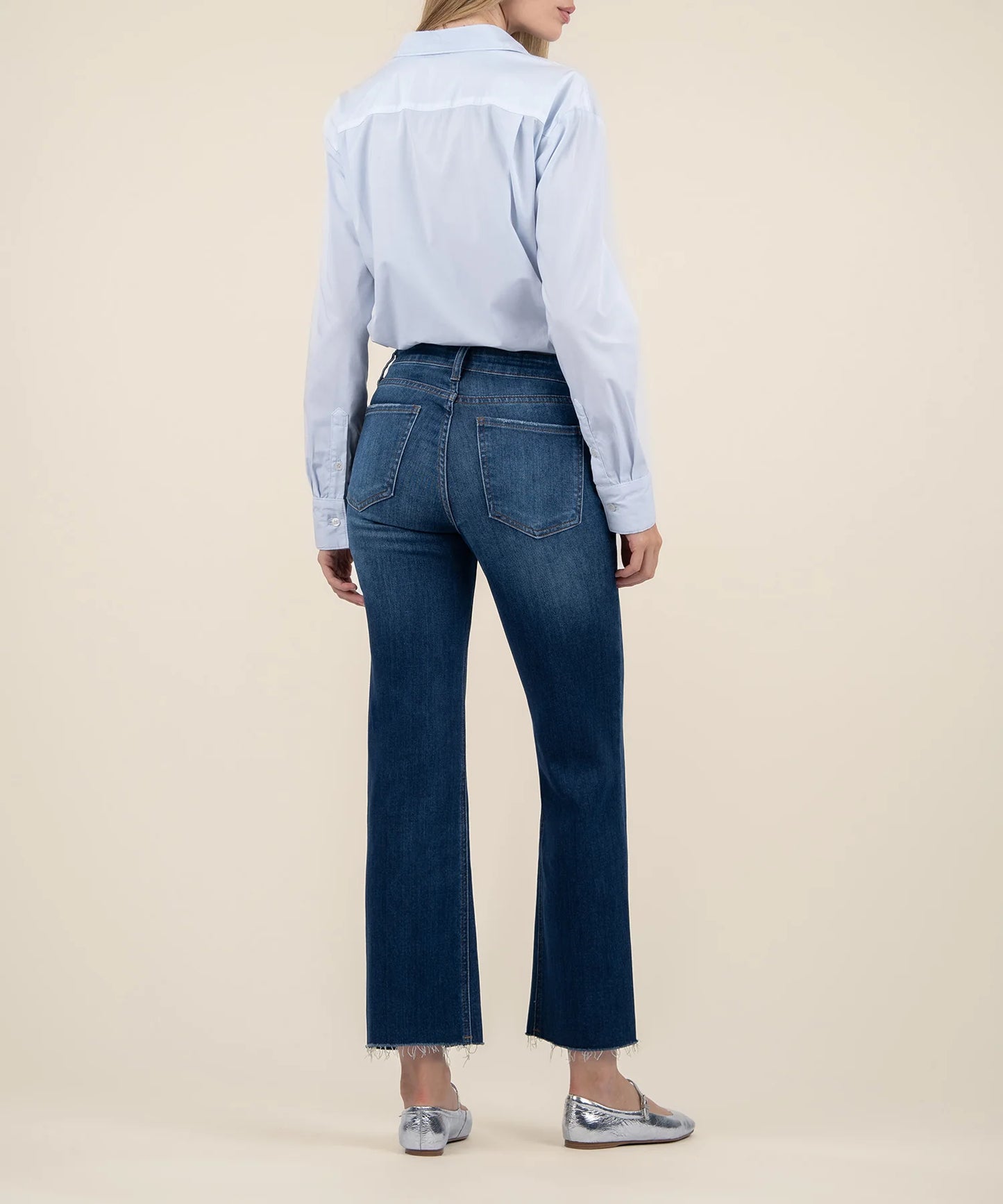 Kelsey Kick Flare |Royal Wash|