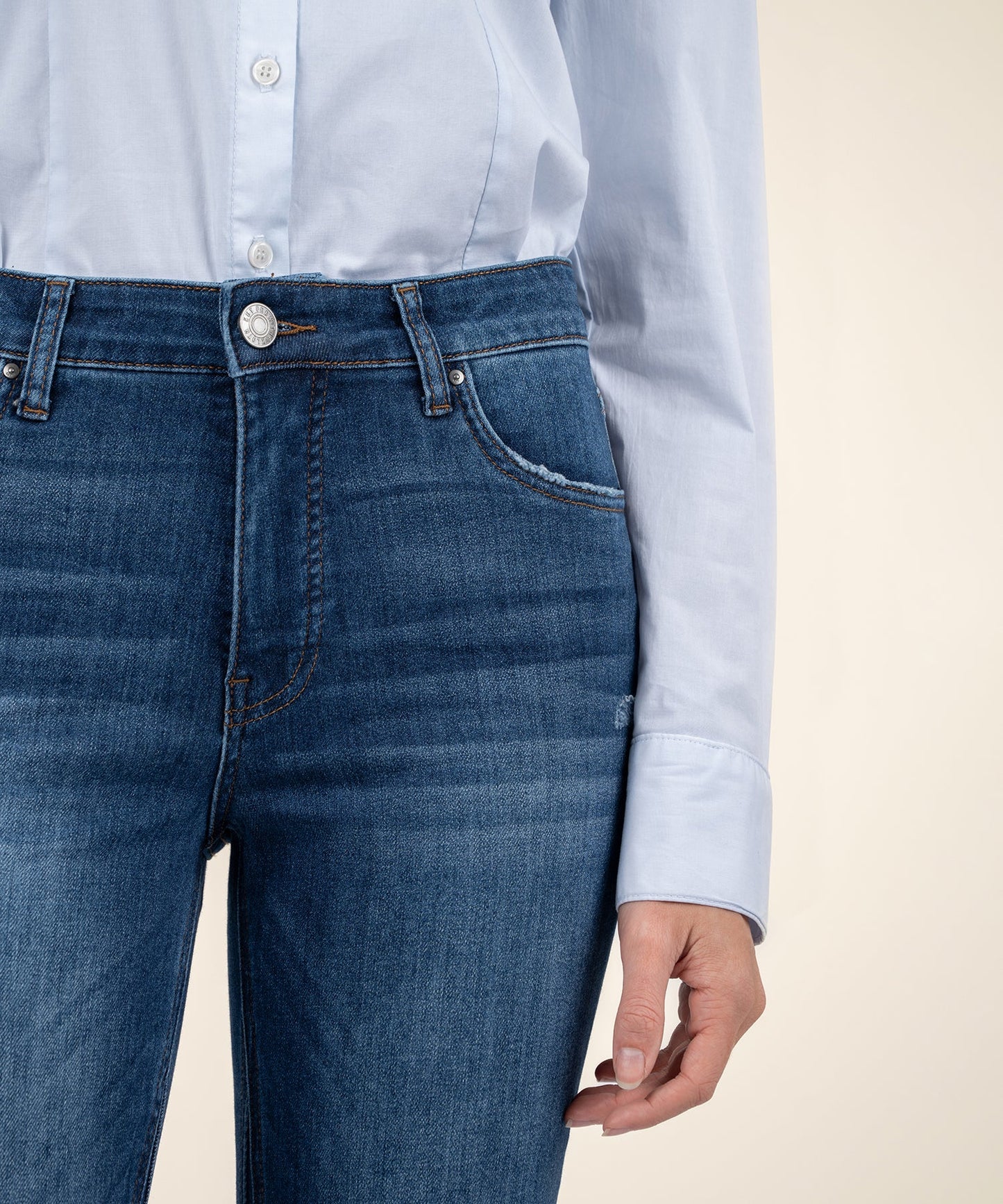 Kelsey Kick Flare |Royal Wash|