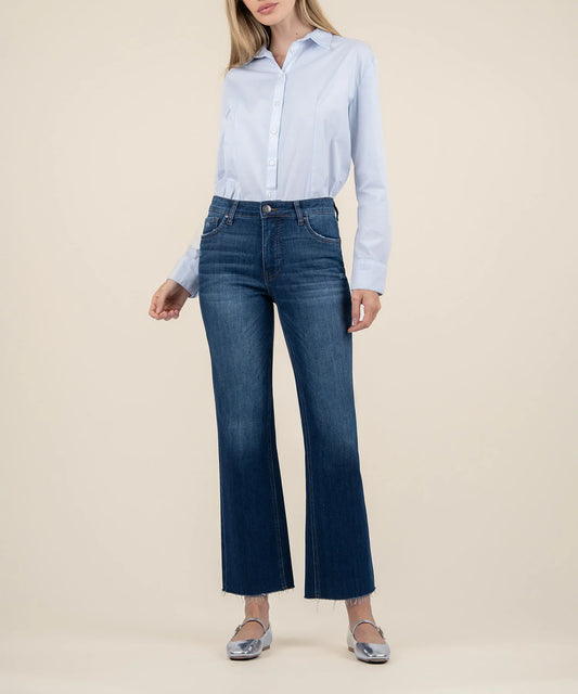 Kelsey Kick Flare |Royal Wash|