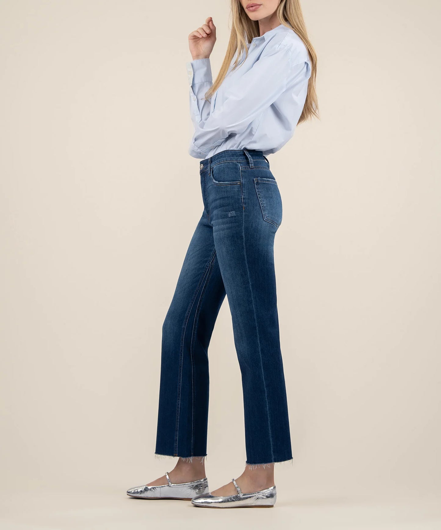 Kelsey Kick Flare |Royal Wash|