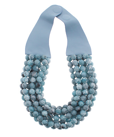 Agate Beaded Necklace