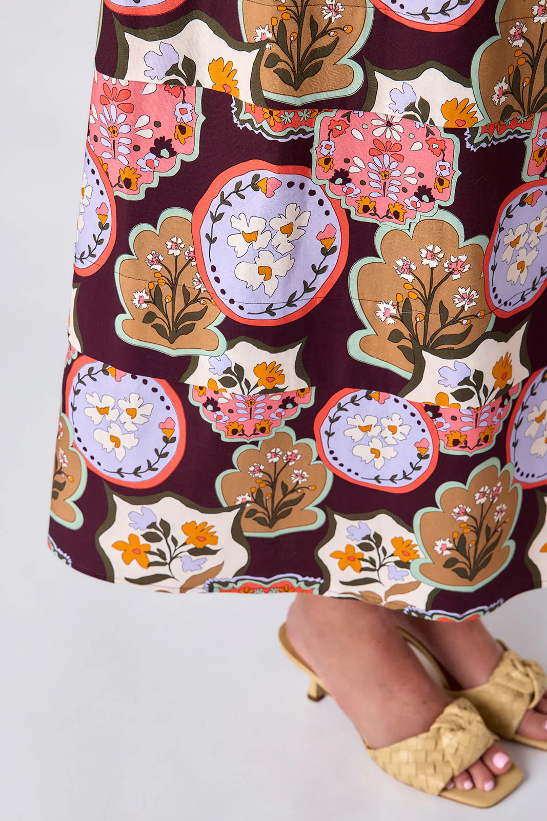 Marlow Skirt |Stamp Floral|