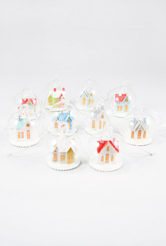 Frosty Abode Snow Globe