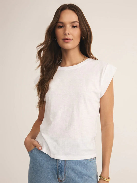 Camino Basic Tee |White|