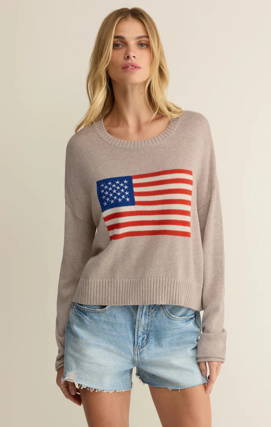 Sienna Patriot Sweater |Natural|