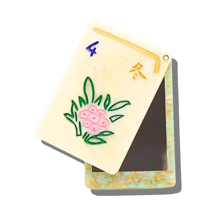 Mahjong Compact Mirror