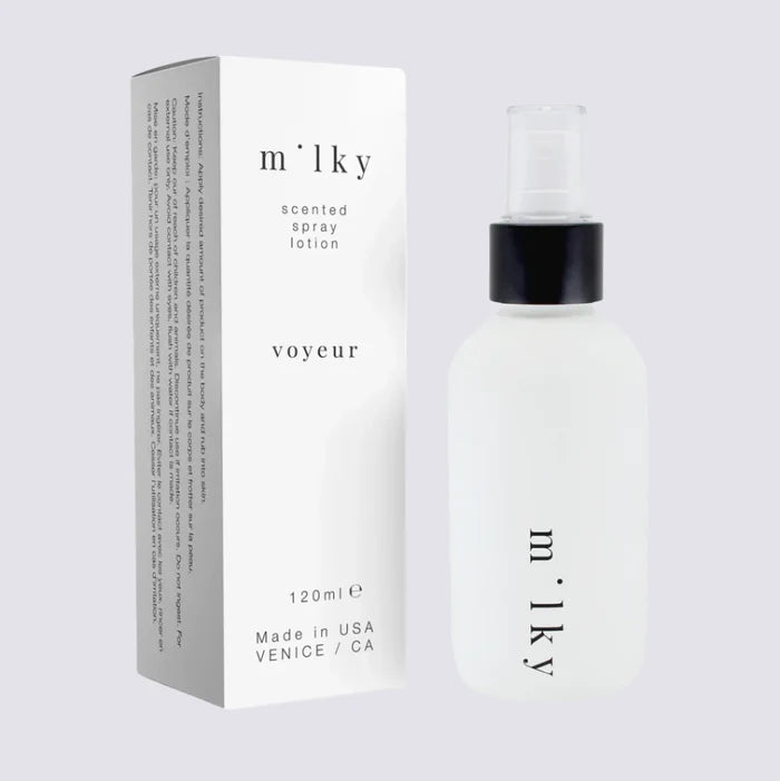 Milky scented spray on lotion Voyeur 120ml