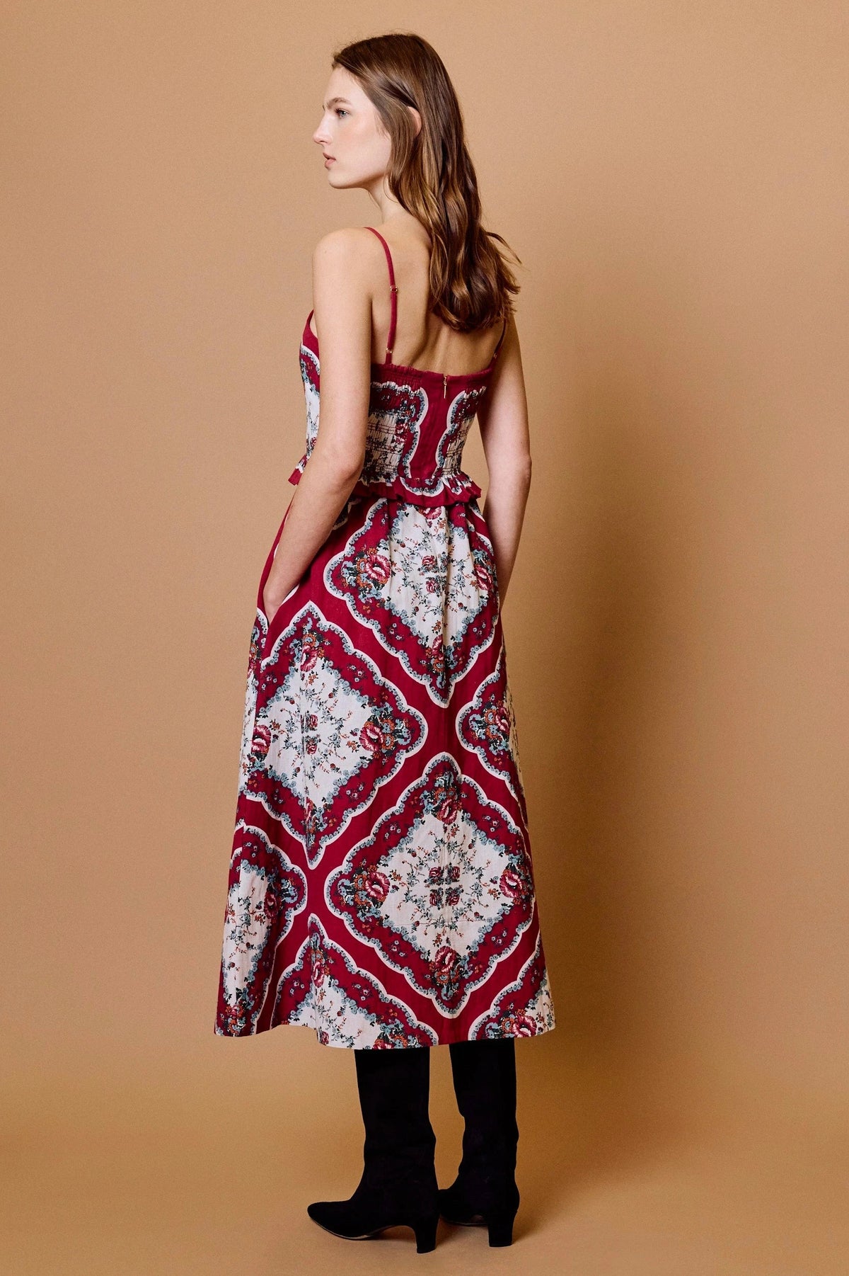 Annabelle Midi Dress |Virelle|