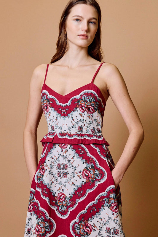 Annabelle Midi Dress |Virelle|
