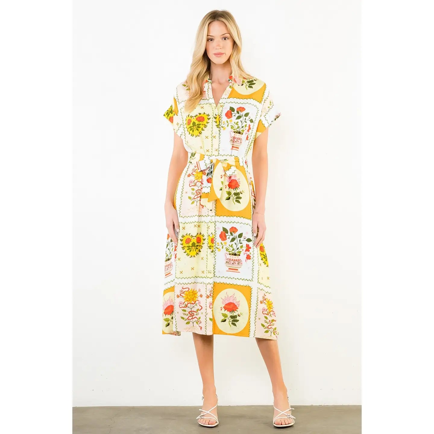 Garden Party Midi Dress
