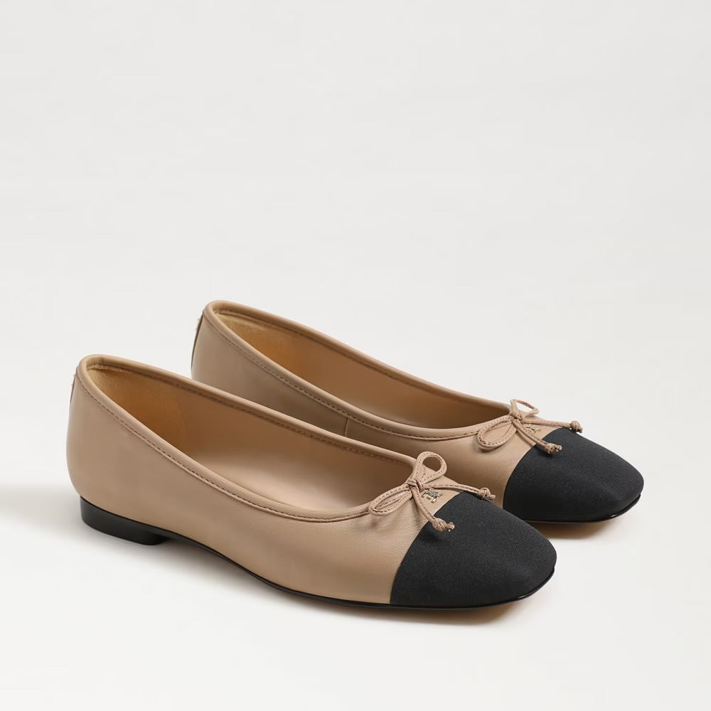 Marley Flat |Beige Black|