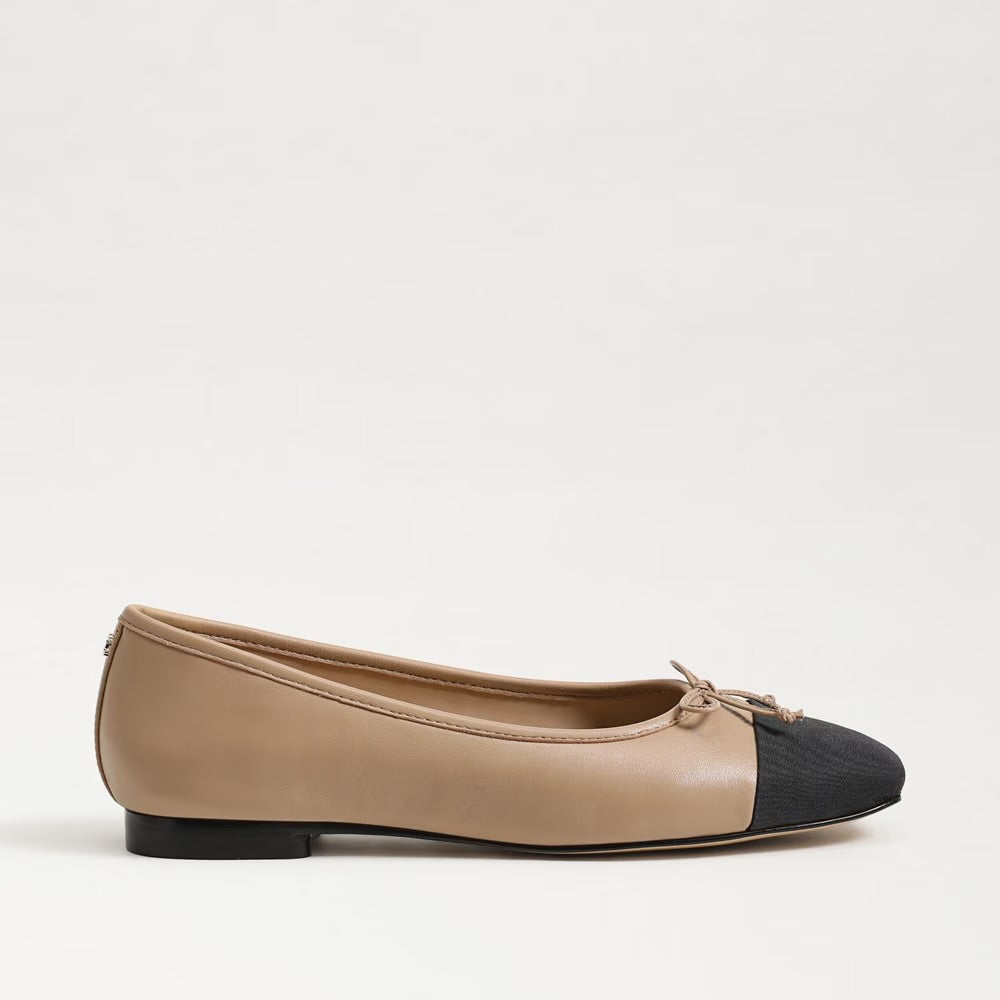 Marley Flat |Beige Black|