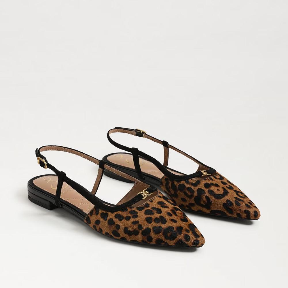 Cohen Slingback Flat |Leopard|