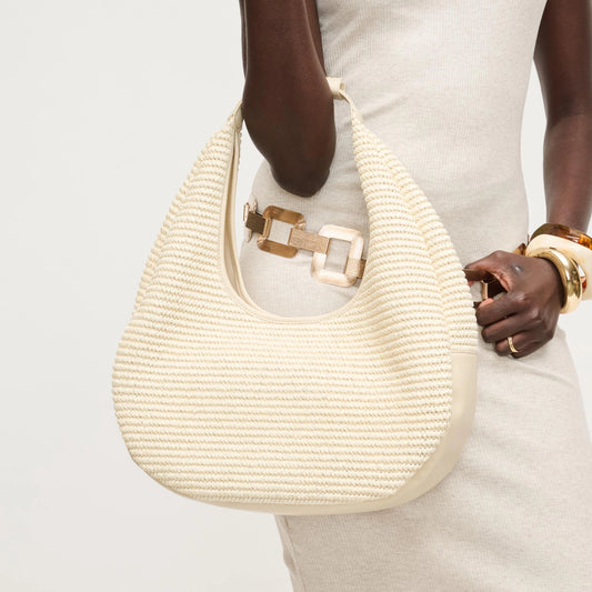 Zoey Tote- Ivory