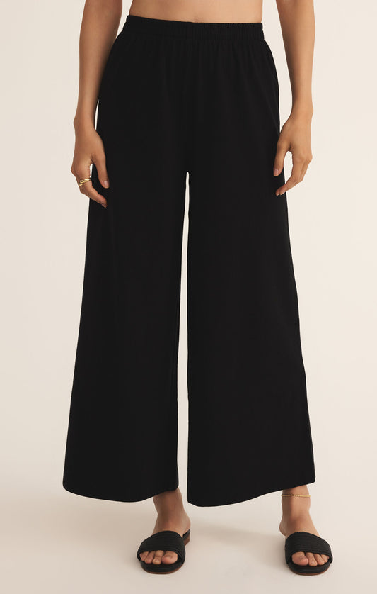 Scout Jersey Flare Pant |True Black|