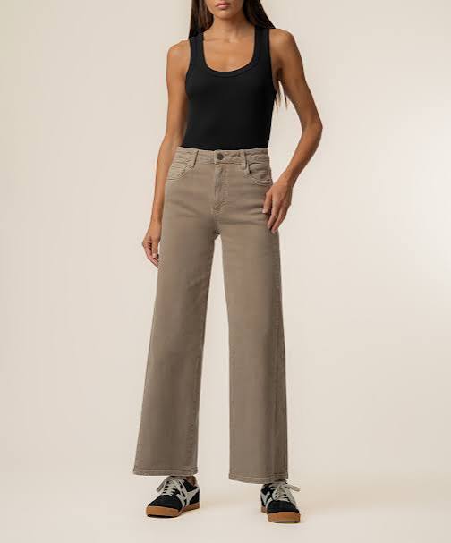 Meg Wide Leg |Milk Toffee|