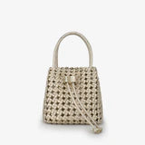 Perrie Mini Bucket Tote |Platinum|