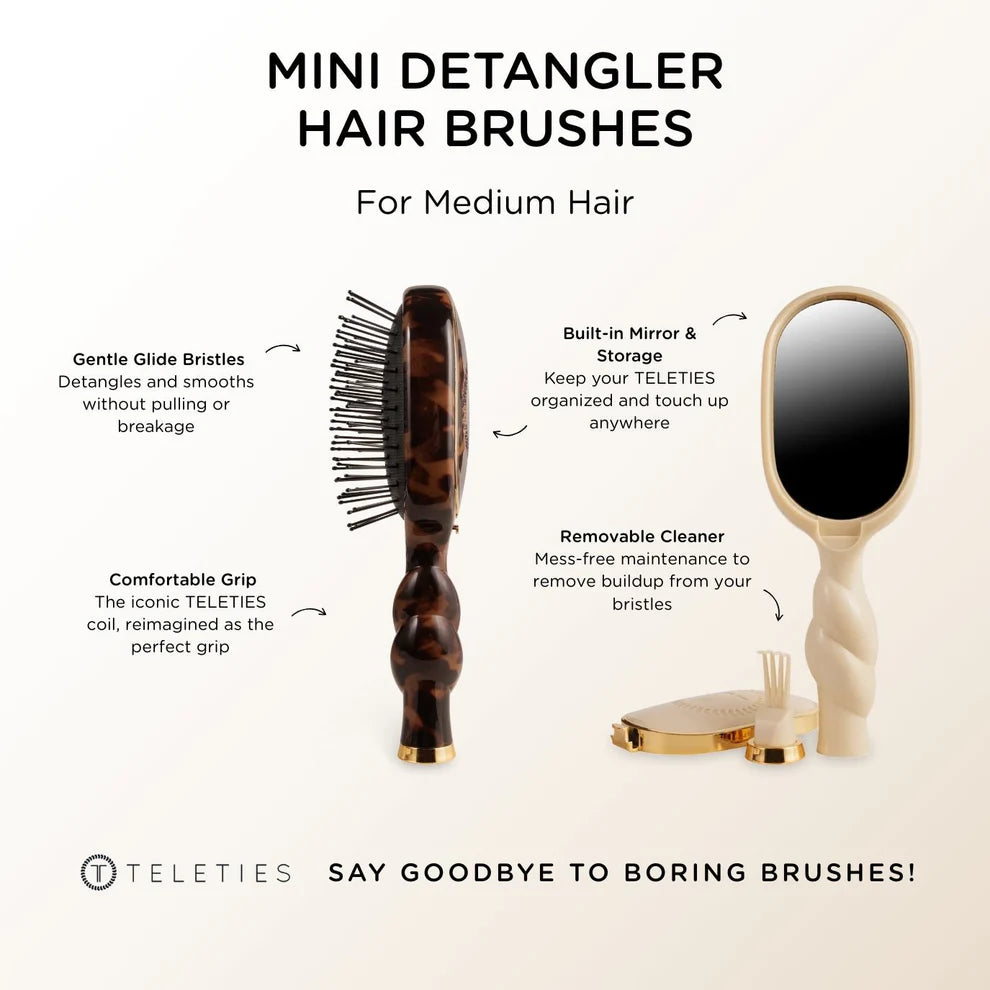 Mini Teleties Detangler Brush