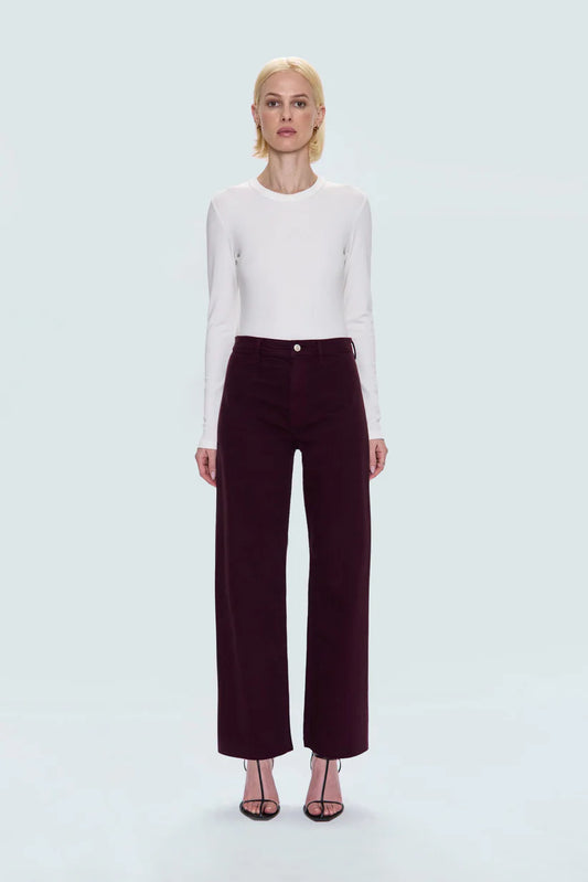 Penny Wide Leg |Claret|