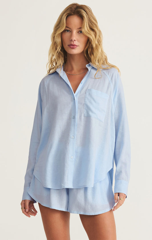 Perfect Linen Top |Solid|