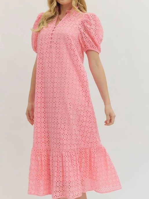 Petra Midi Dress |Blush|