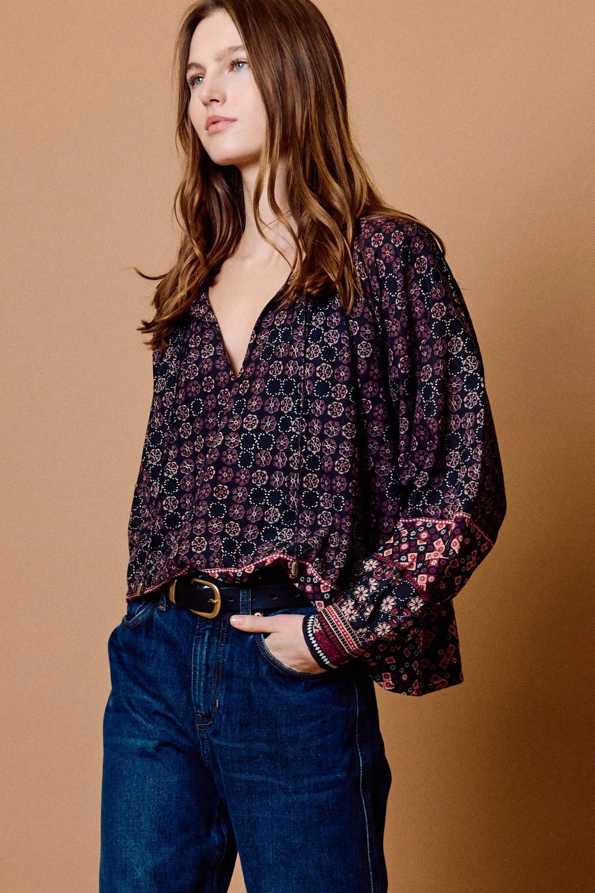 Sonya Top |Rose Tan|