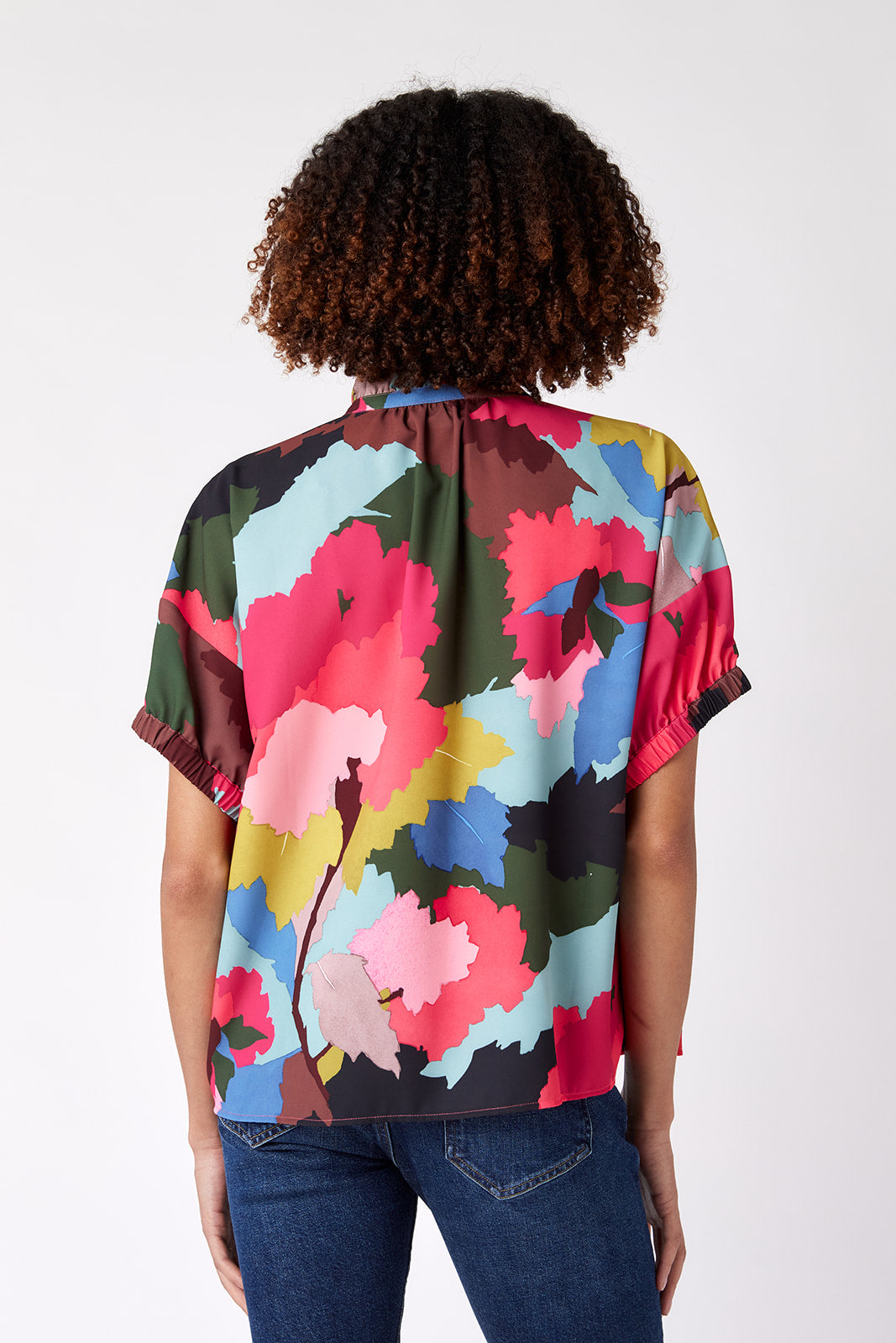 Britt Top |Painted Floral|