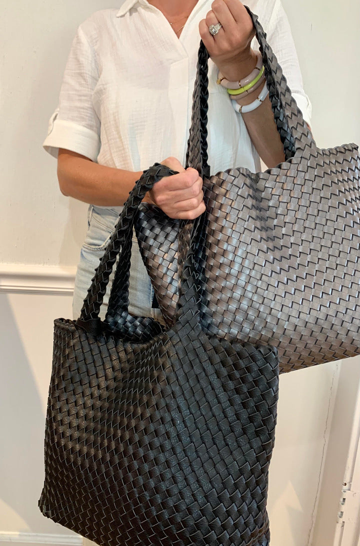 Woven Carryall Tote
