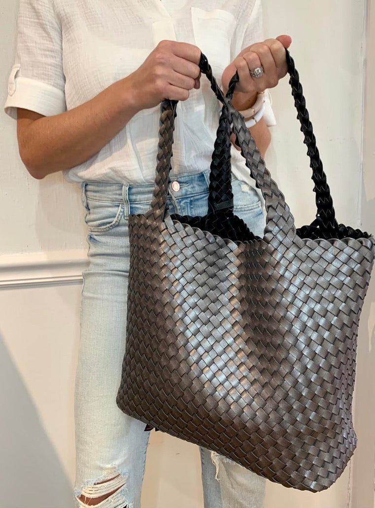Woven Carryall Tote