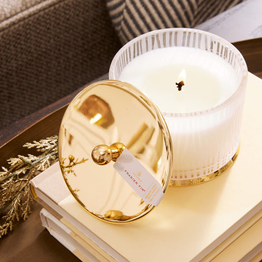 Frasier Fir Gilded Candle